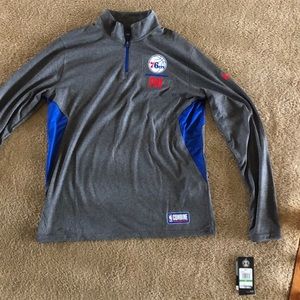 76ers quarter zip
